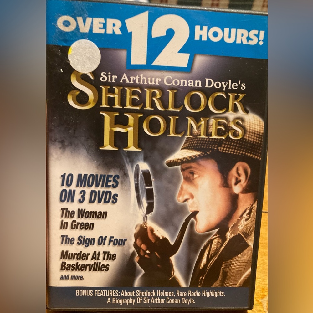 Sherlock Holmes DVD Set Over 12 Hours